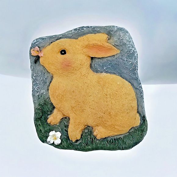 Papel Giftware Bunny Brooch Spring Easter Rabbit Butterfly on Nose Jewelry Pin - Picture 5 of 7
